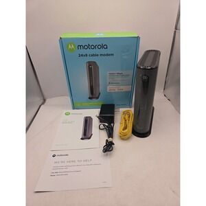 Motorola 24x8 Cable Modem Model MB7621 1000+ Mbps DOCSIS 3.0 - TESTED WORKS
